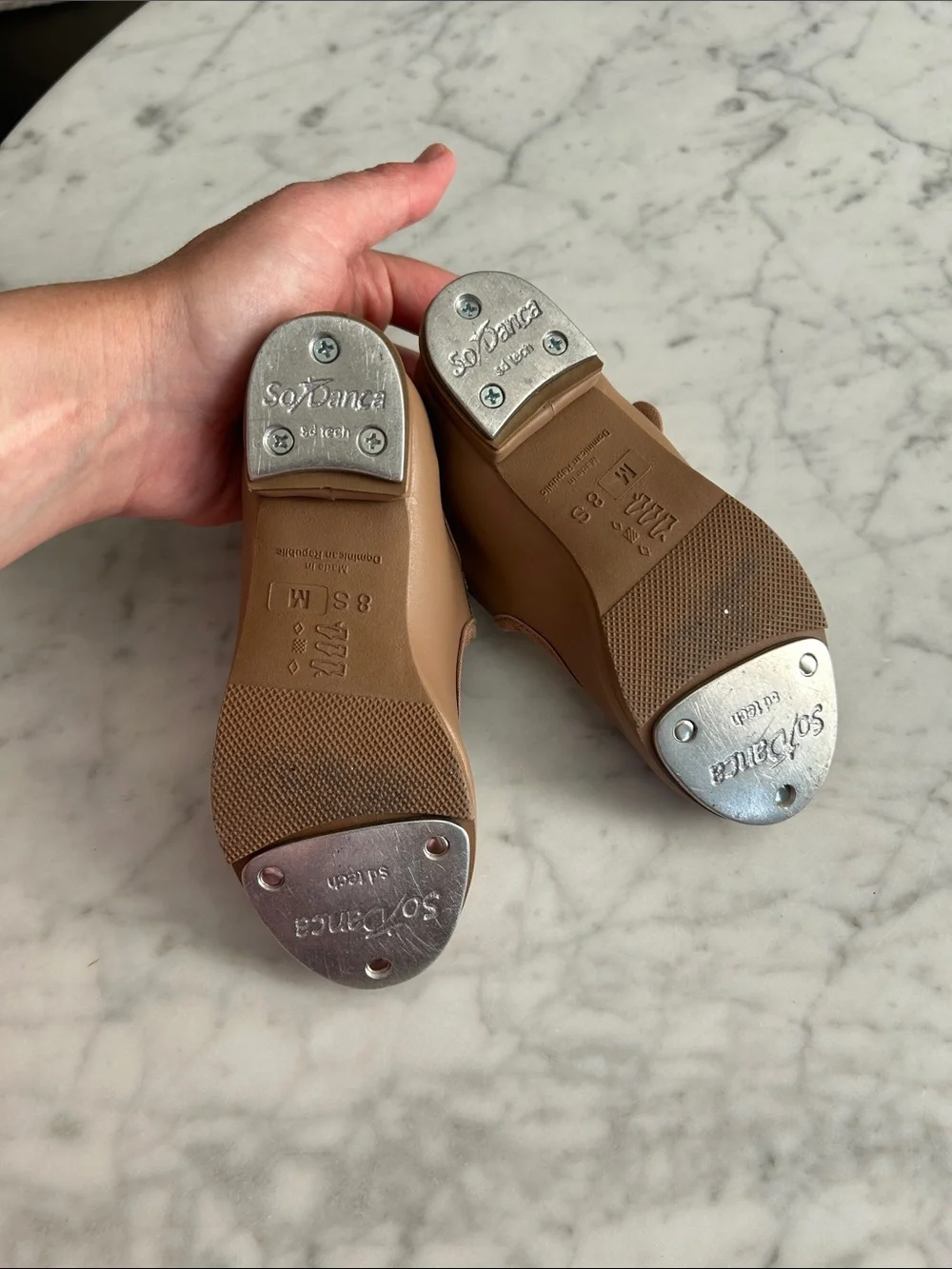 So Danca tap shoes size 8 toddler